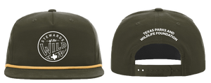 SOTW Flat Bill Hat (Loden/Gold & Navy/Red)